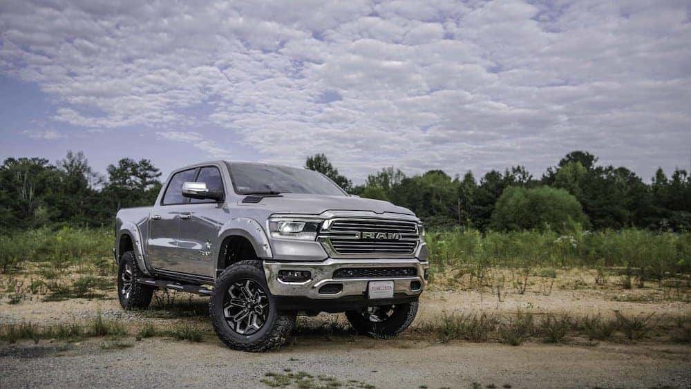 2019+Ram+Black+Widow+Silver+Front+Qtr