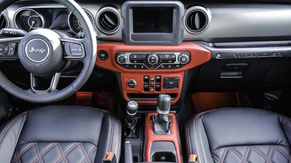 Jeep JL Red Interior