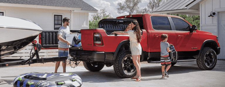 2020 ram 1500 classic slt bed size