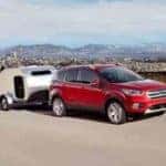 2019 Ford Escape Towing a Trailer