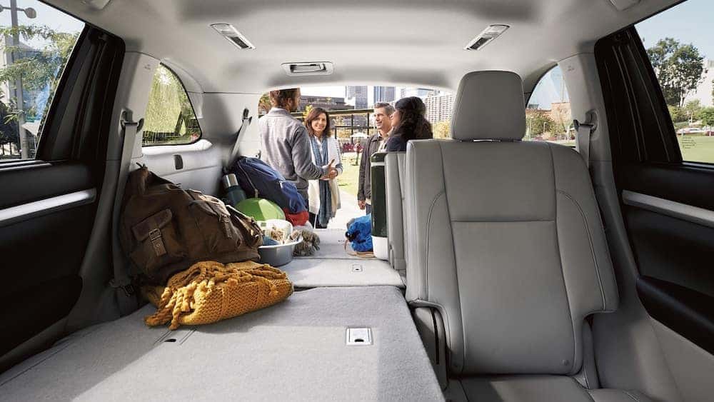 Toyota Highlander Cargo Area