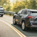 2020 Toyota RAV4 Models on Highway