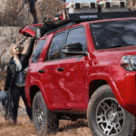 2020 Toyota 4Runner towing banner