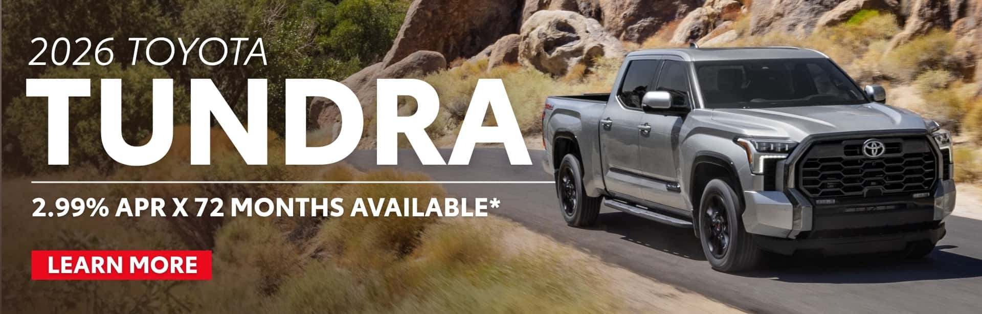 2026 TOYOTA TUNDRA