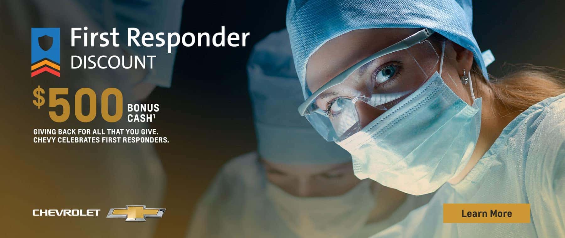 First responder discount
