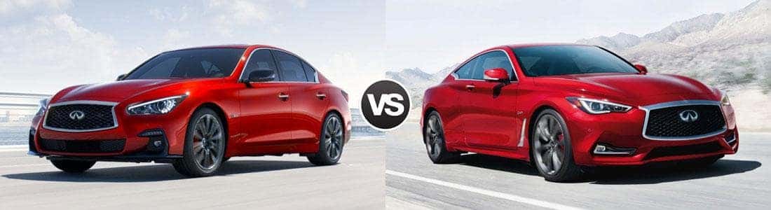 2018 INFINITI Q50 vs 2018 INFINITI Q60