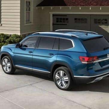 2019 VW Atlas In Driveway