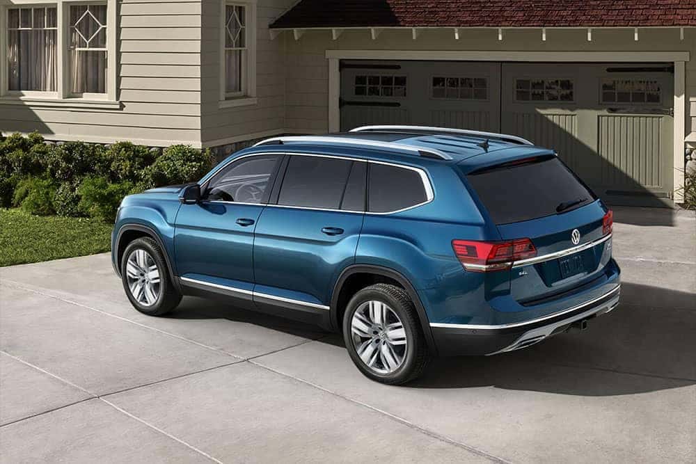 2019 VW Atlas In Driveway