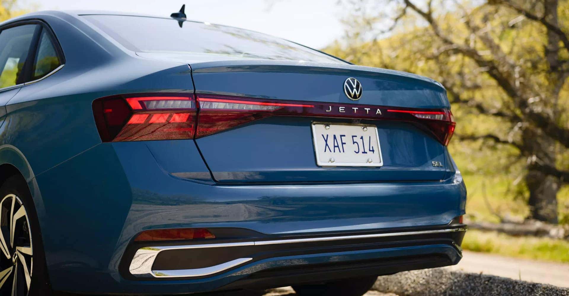 2025 Volkswagen Jetta Close Up of Rear