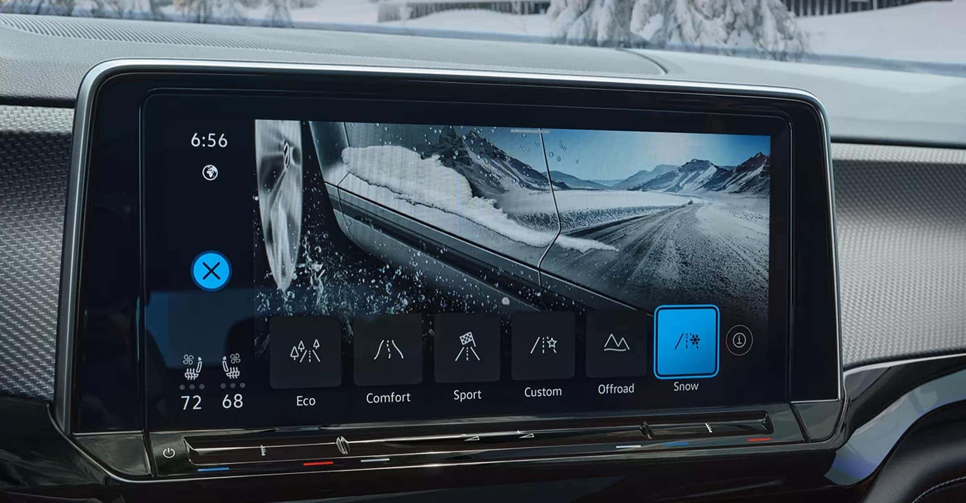 2025 Volkswagon Atlas terrain indicator