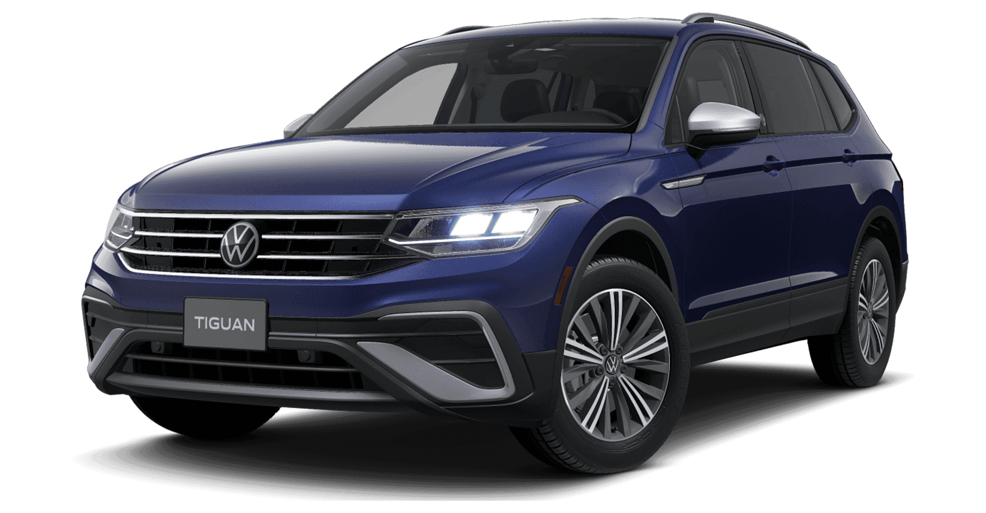 24 Tiguan Atlantic Blue Metallic Driver Front