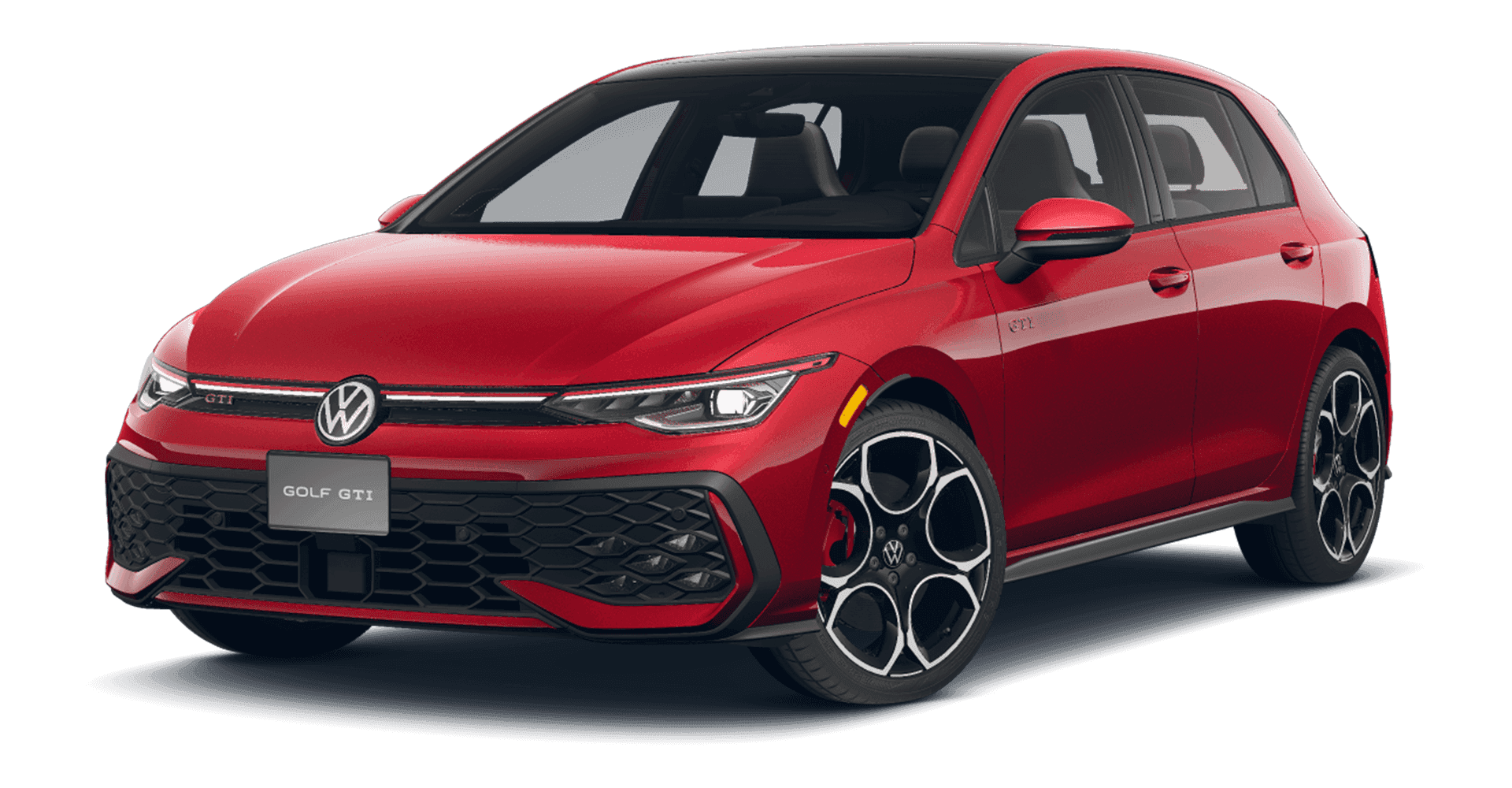 25 Golf GTI Kings Red Metallic Driver Front