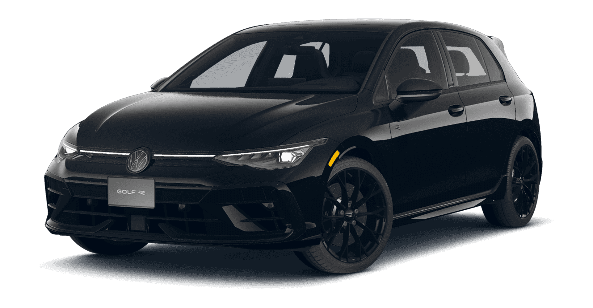 25 Golf R Mythos Black Metallic Driver Front