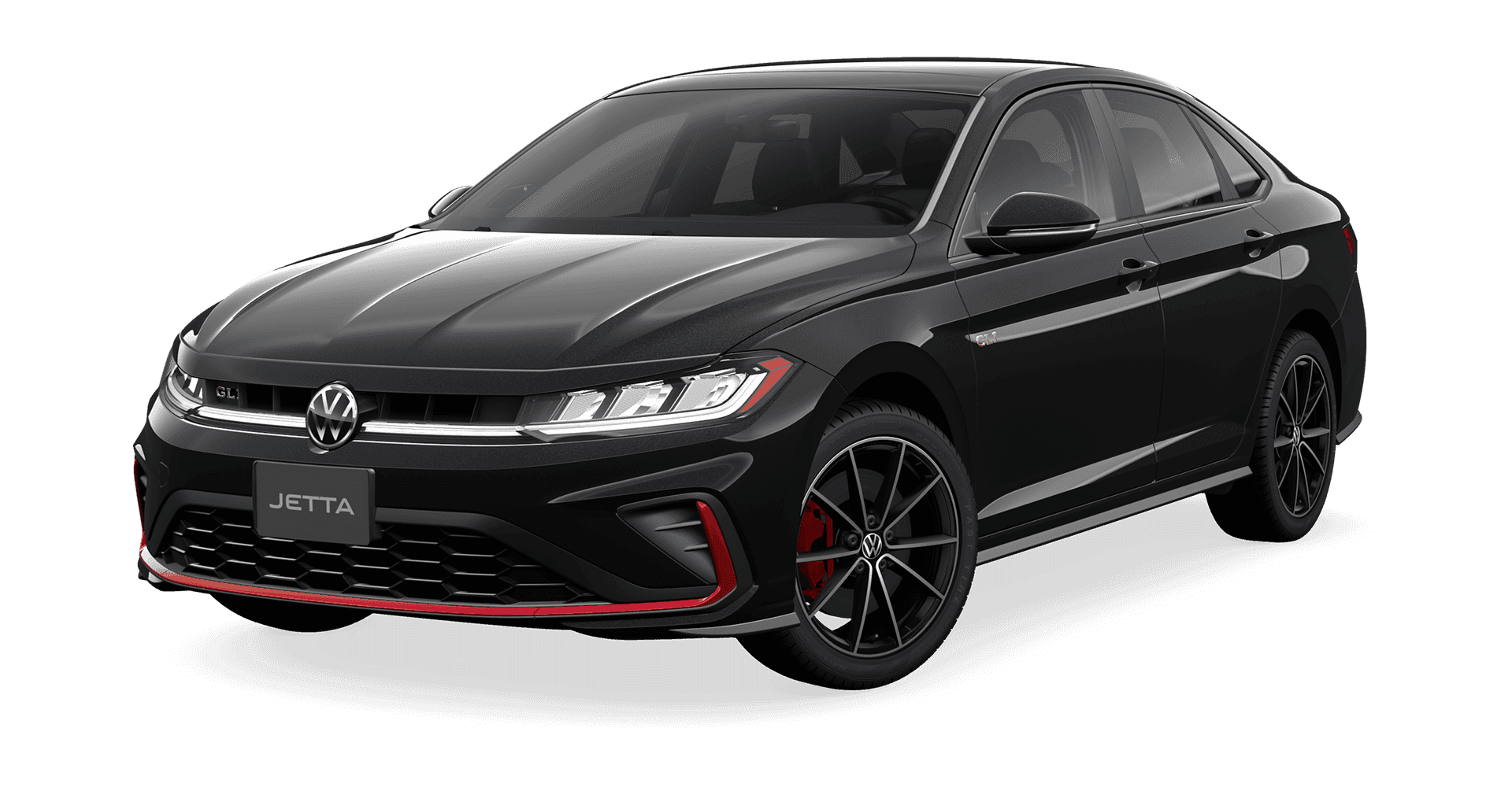 25 Jetta GLI Deep Black Pearl Front
