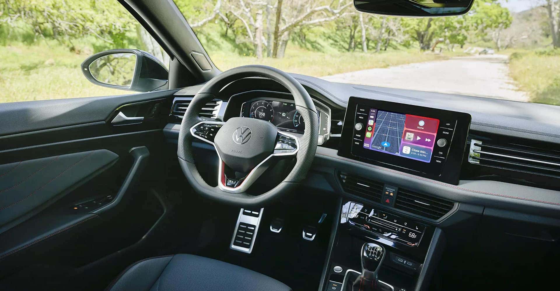 Interior of 2025 Jetta GLI