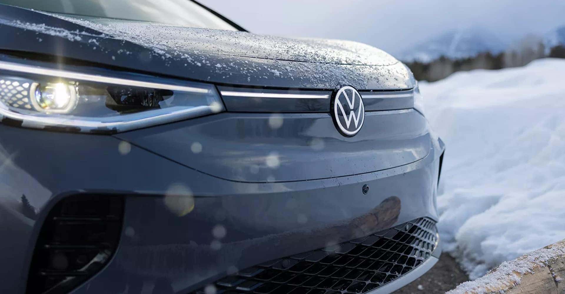 Close Up of Headlights on 2025 Volkswagen ID. 4