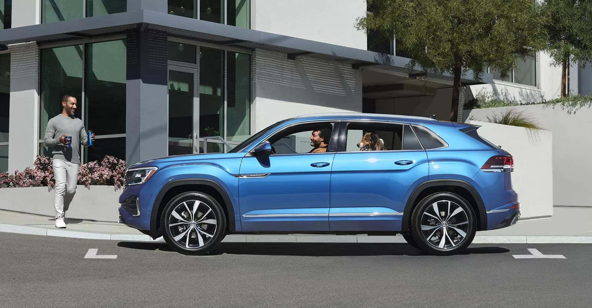 Blue 2025 Atlas Cross Sport