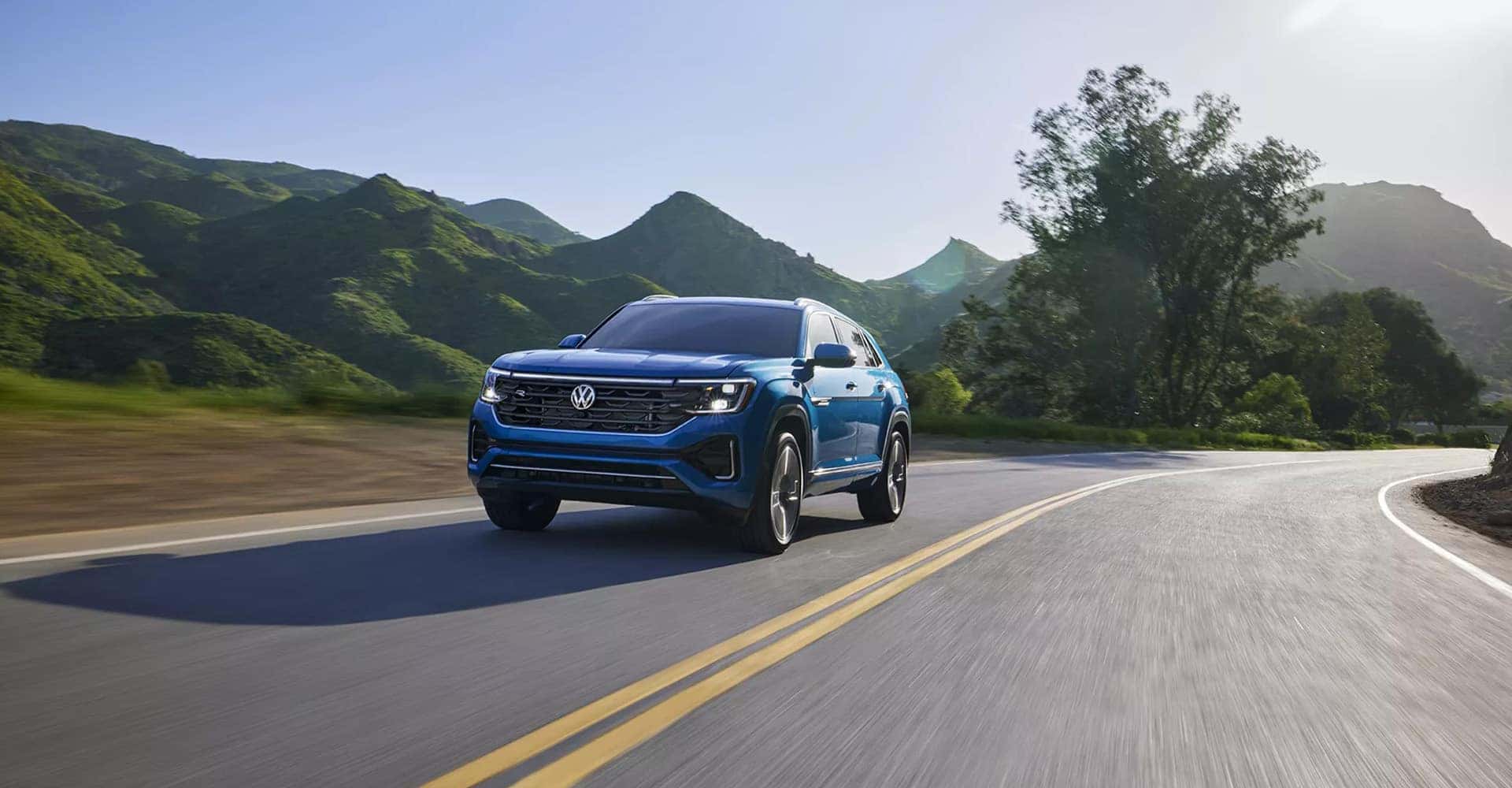Driving fast 2025 Atlas Cross Sport