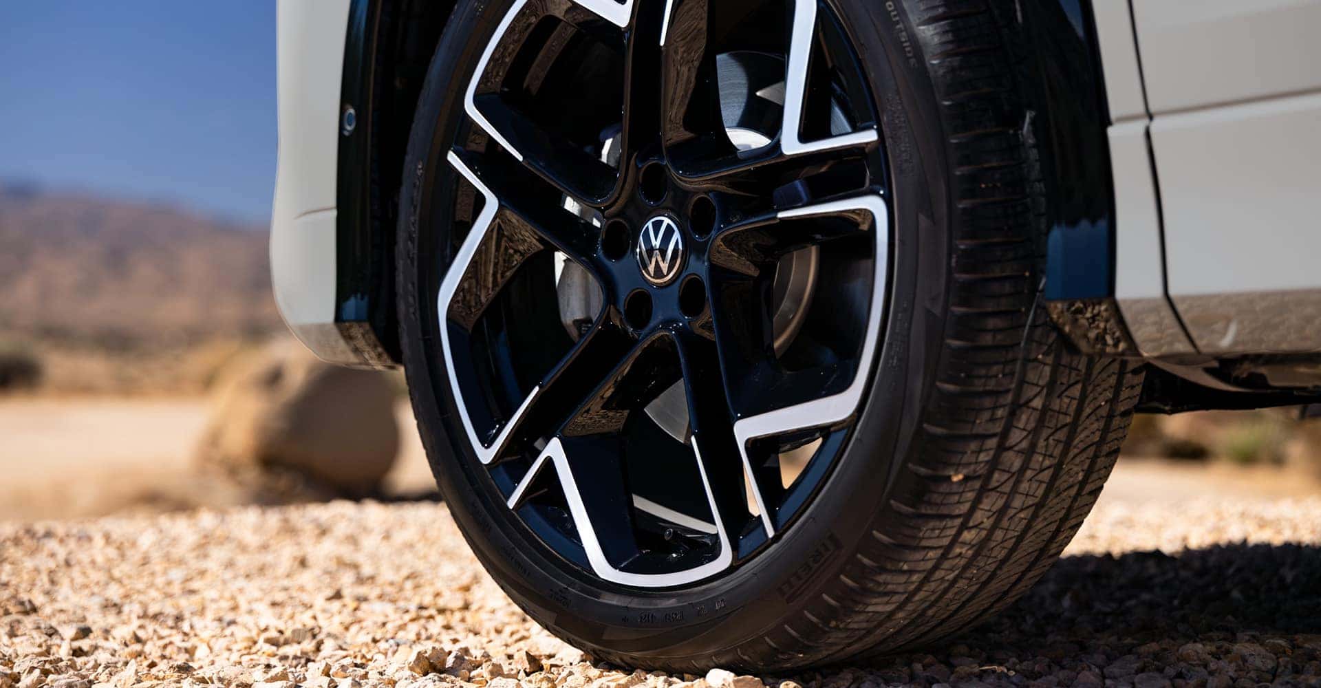 2025 VW Tiguan close up of wheel