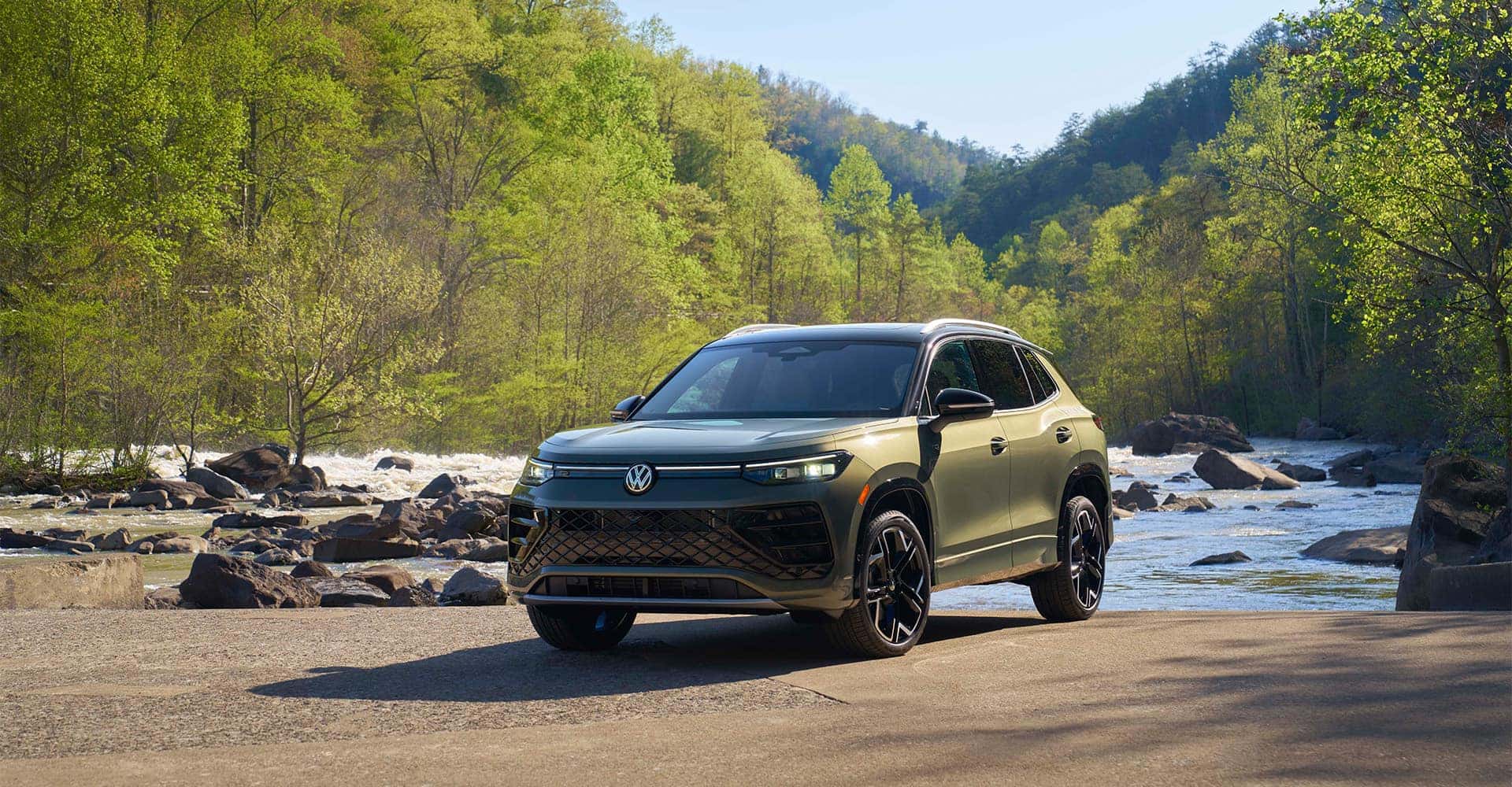 2026 Volkswagen Tiguan on river