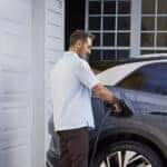 Person charging VW ID.4
