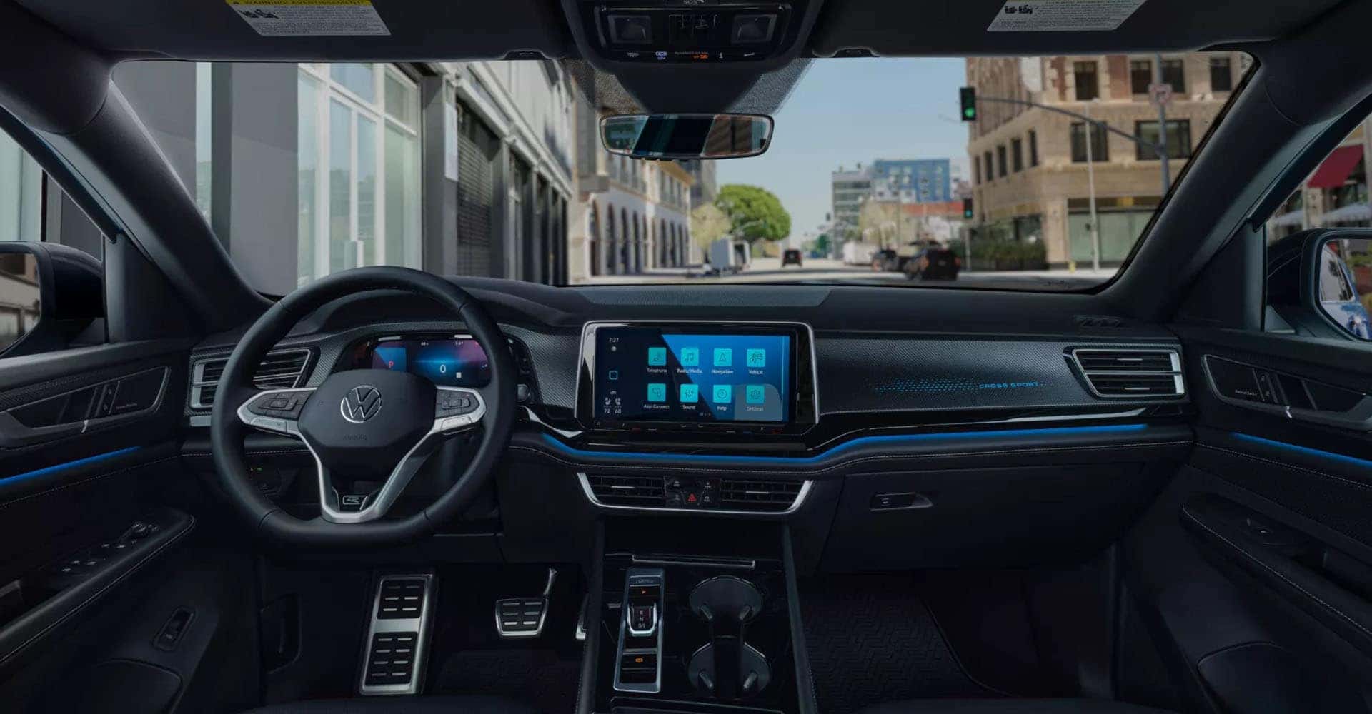 2026 Volkswagen Atlas Cross Sport inside