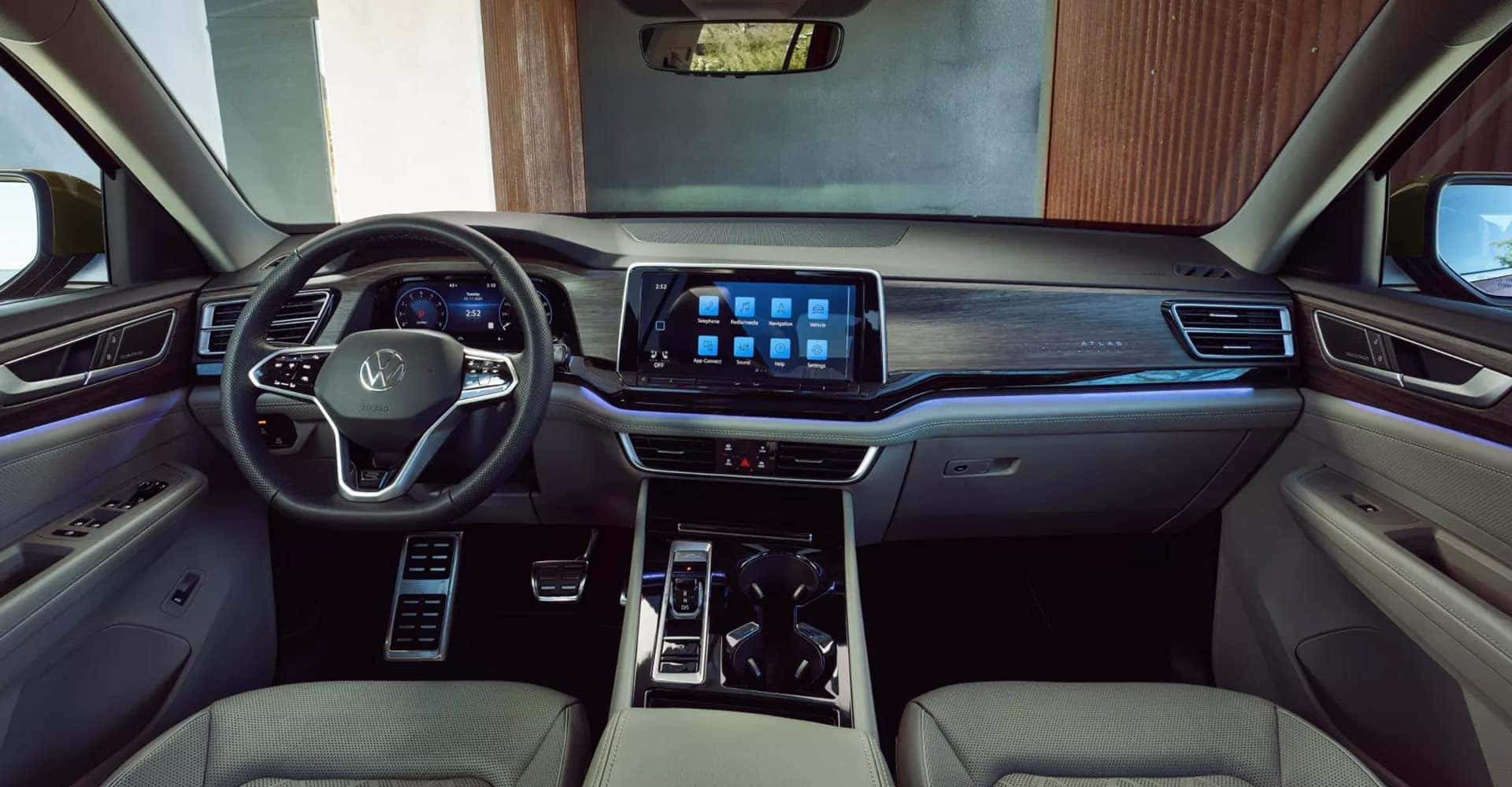 2026 Volkswagen Atlas inside