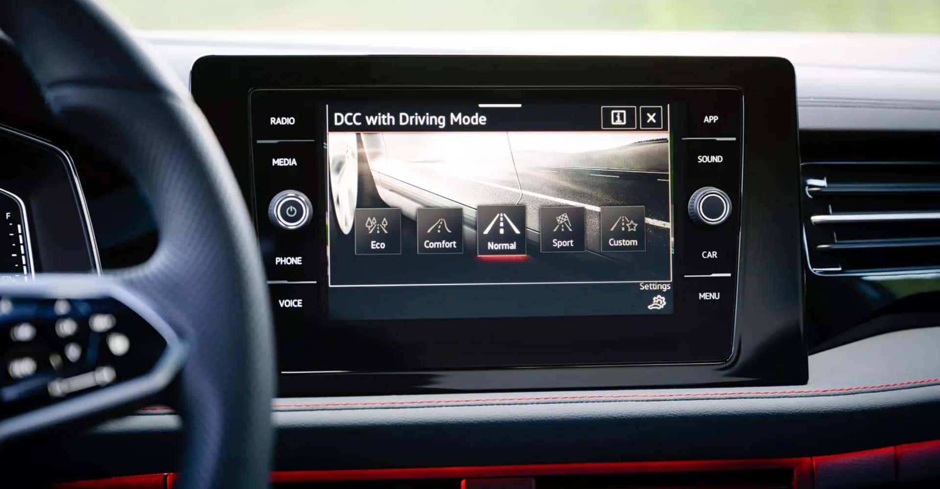 2026 Volkswagen Jetta GLI menu