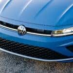 closeup front end of 2026 volkswagen jetta