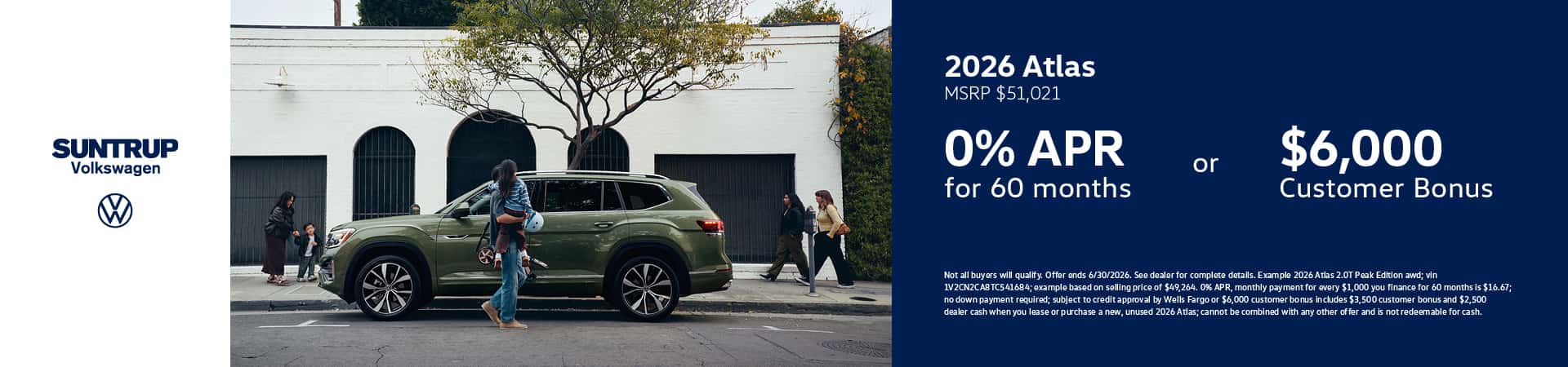 2026 Atlas June 2026 offer