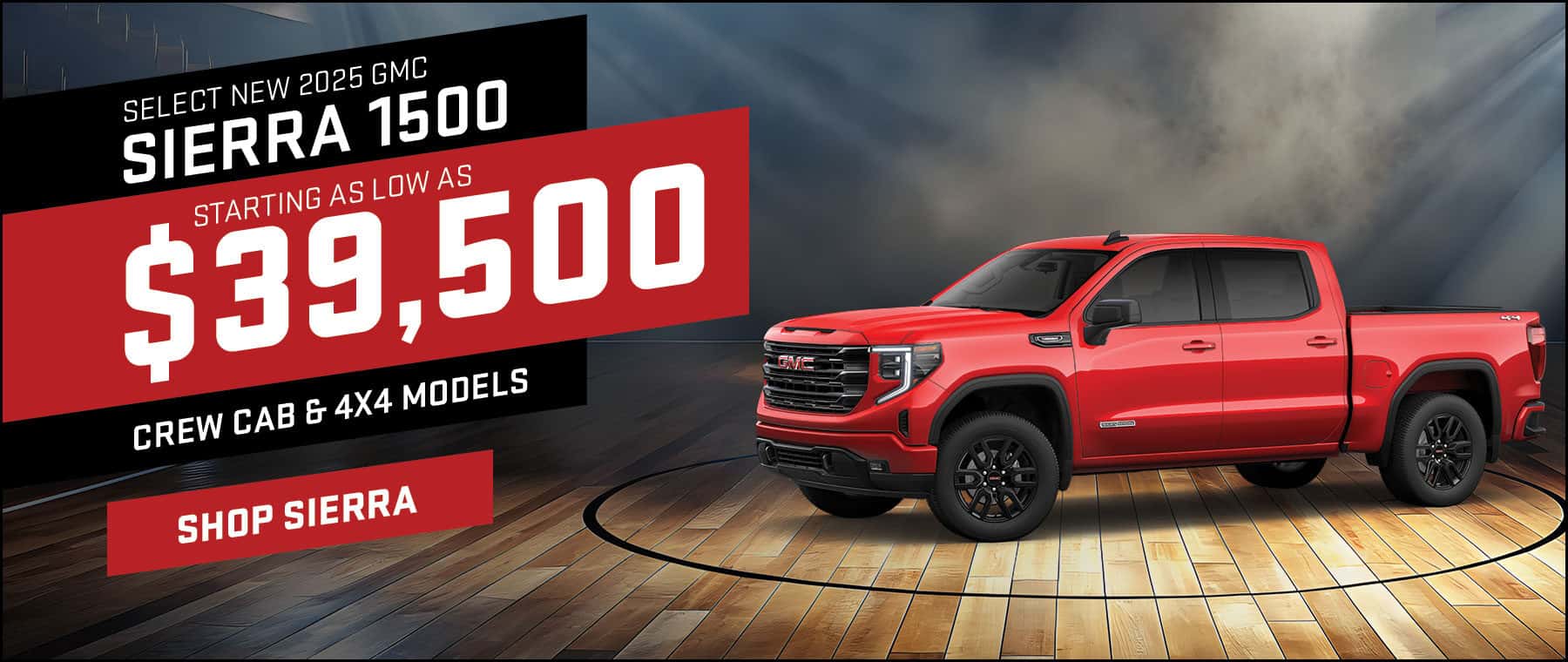 2025 Sierra 1500 Promo