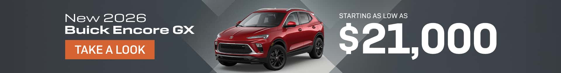 2026 Buick Encore GX promo