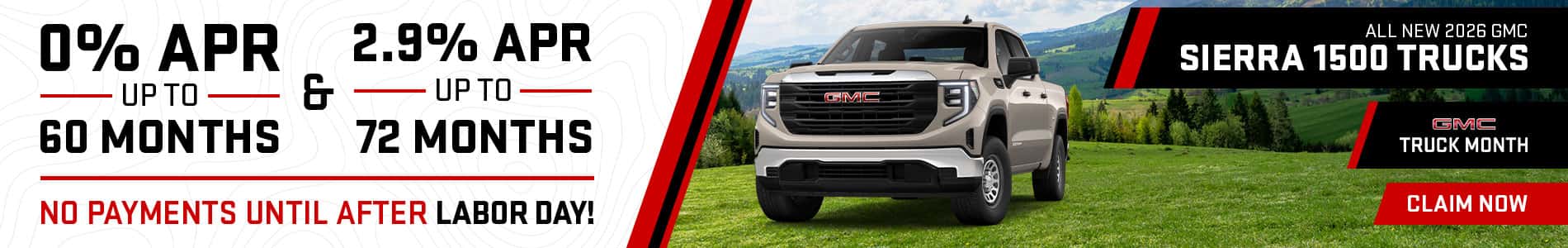 2026 GMC Sierra 1500 Promo