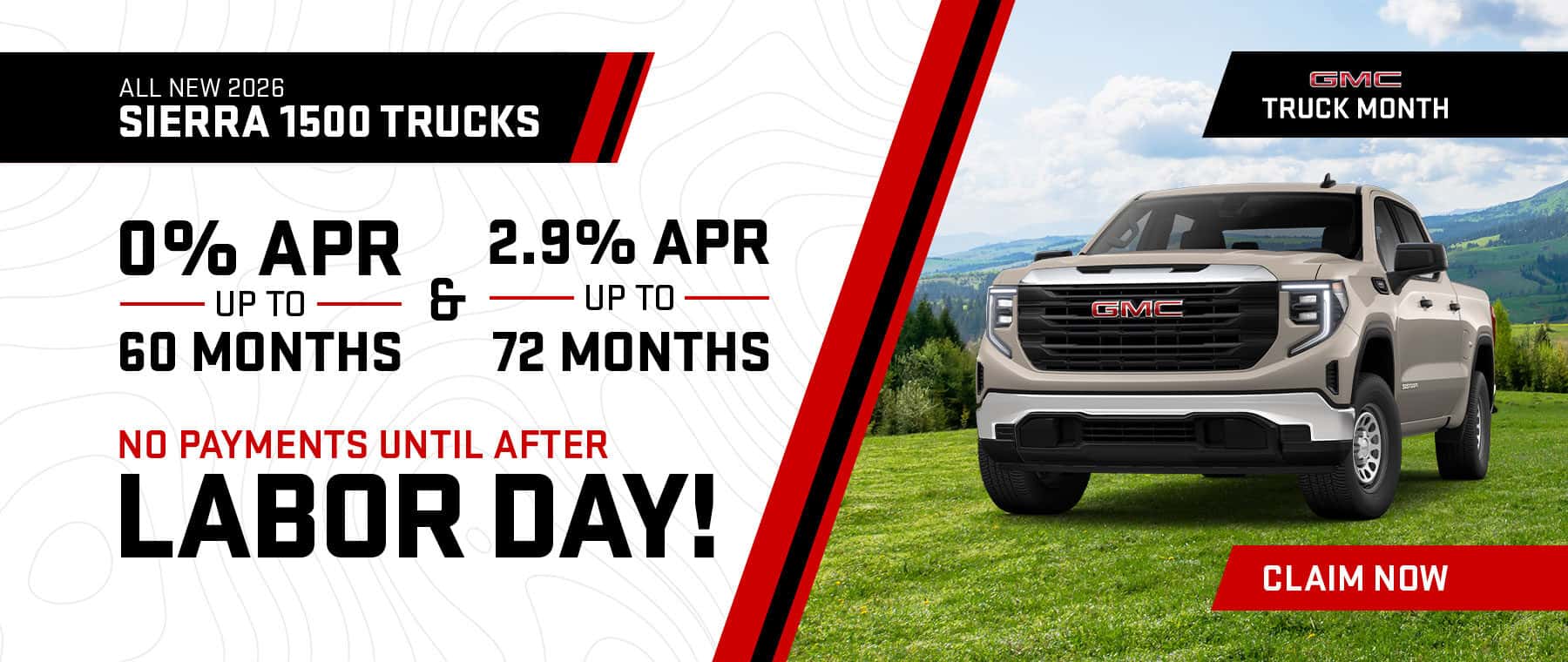 2026 GMC Sierra 1500 Promo