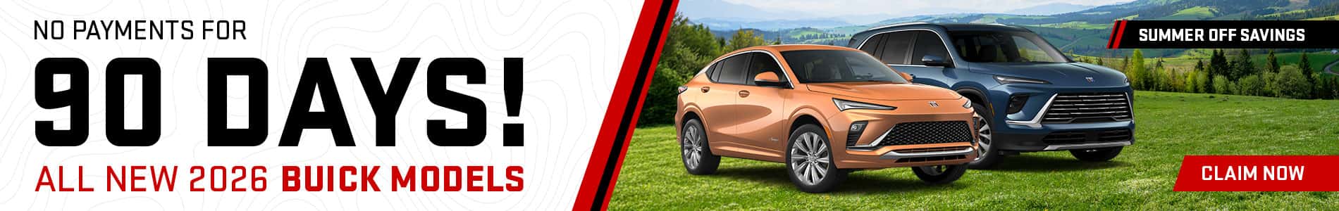 All Buick models Promo
