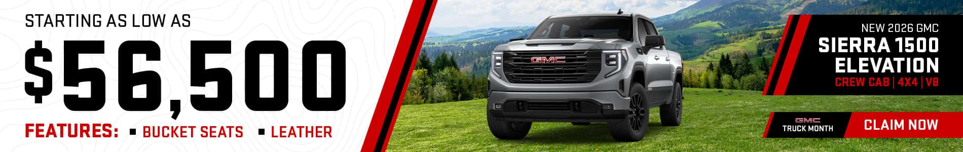 2026 GMC Sierra 1500 Promo