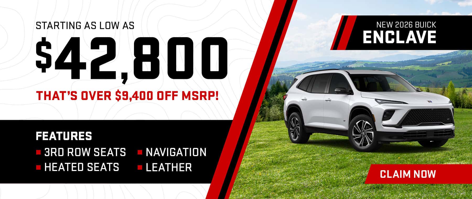 2026 Buick Enclave Promo