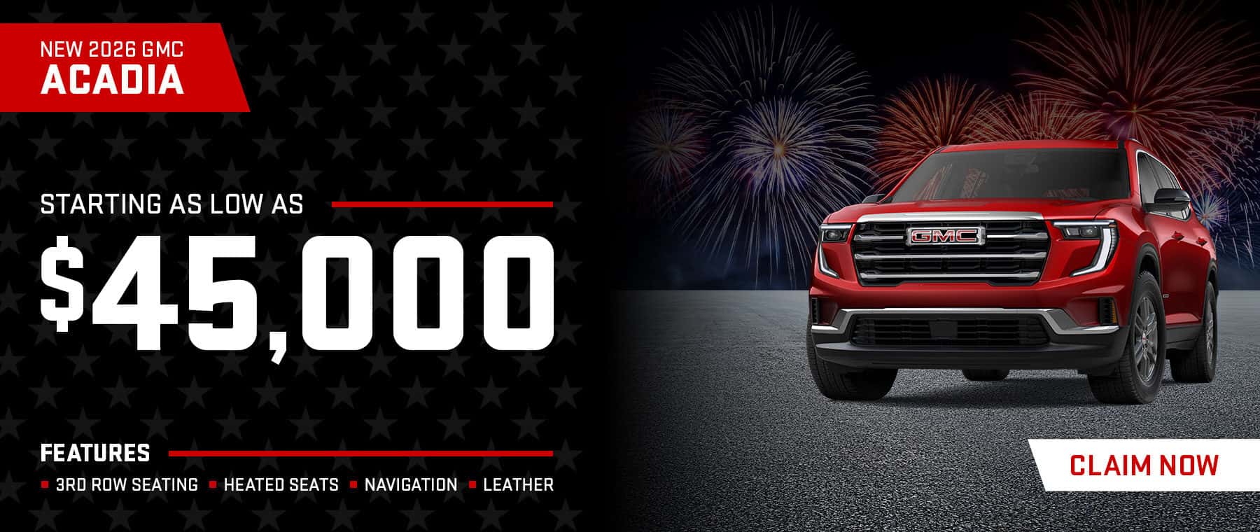 2026 Acadia Promo