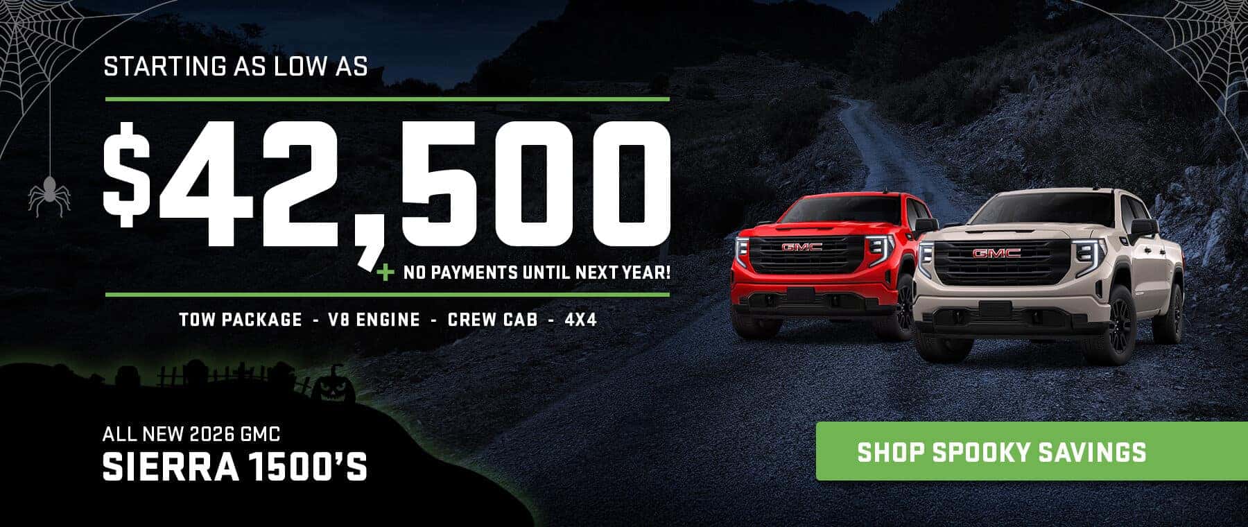 New Sierra 1500 Sale Promo
