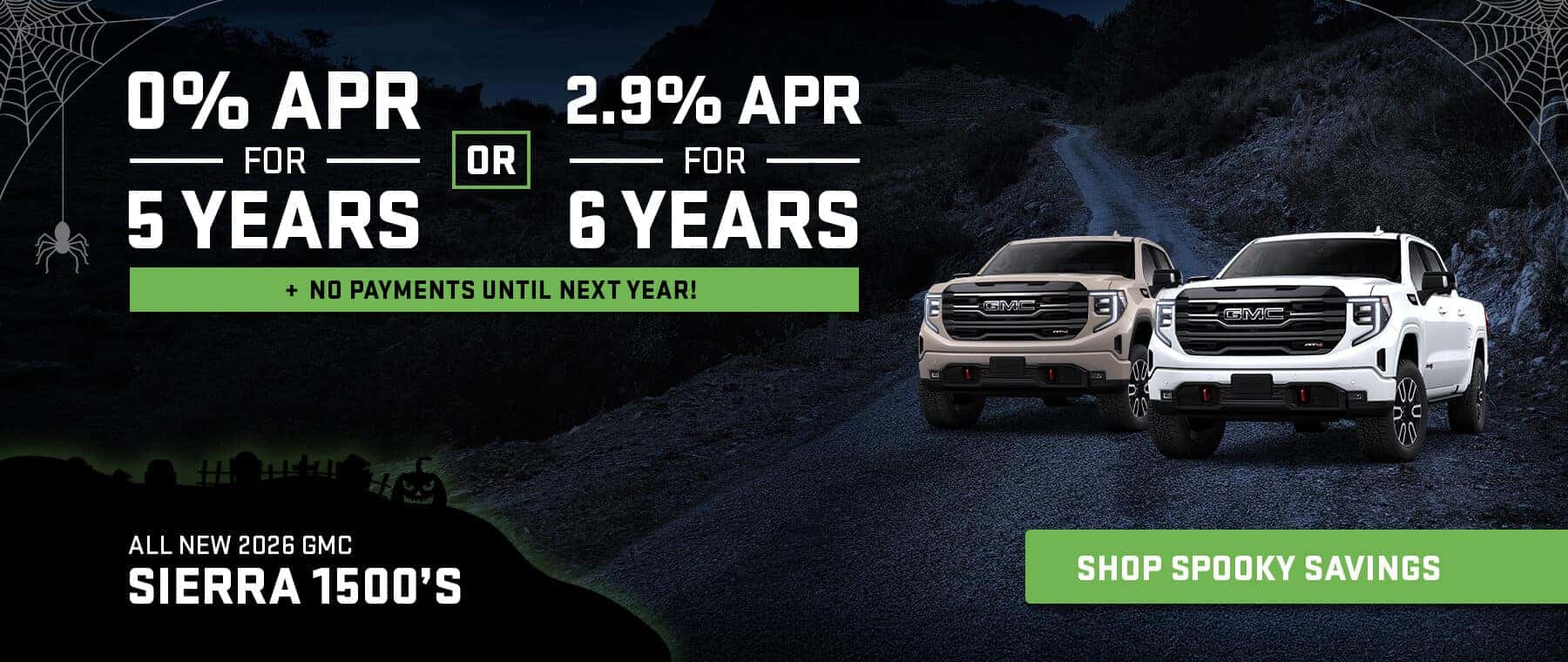 New Sierra 1500 APR Promo