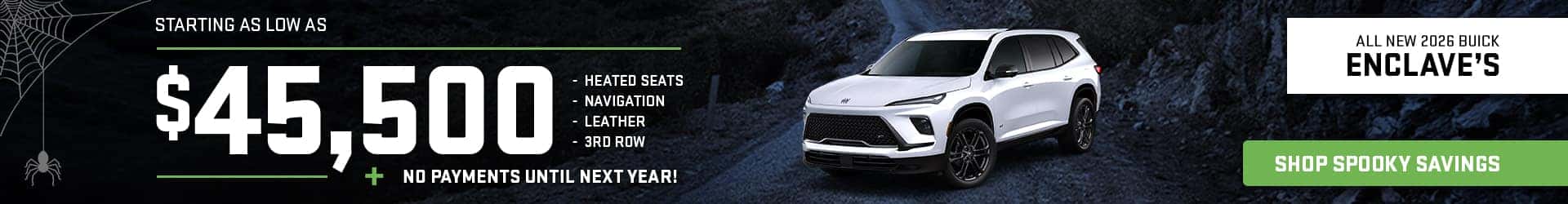New Buick Enclave Promo