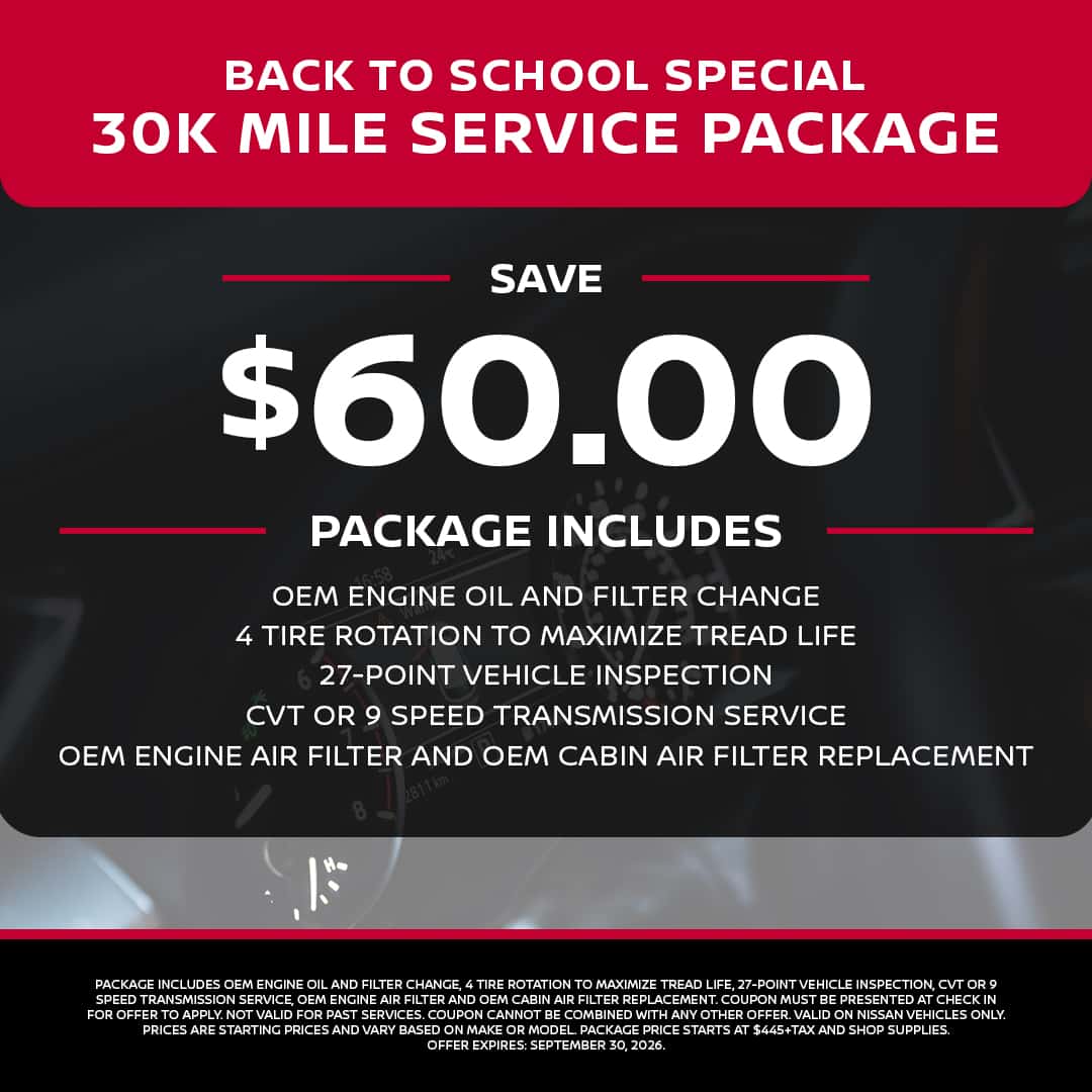 30k Mile Service Package