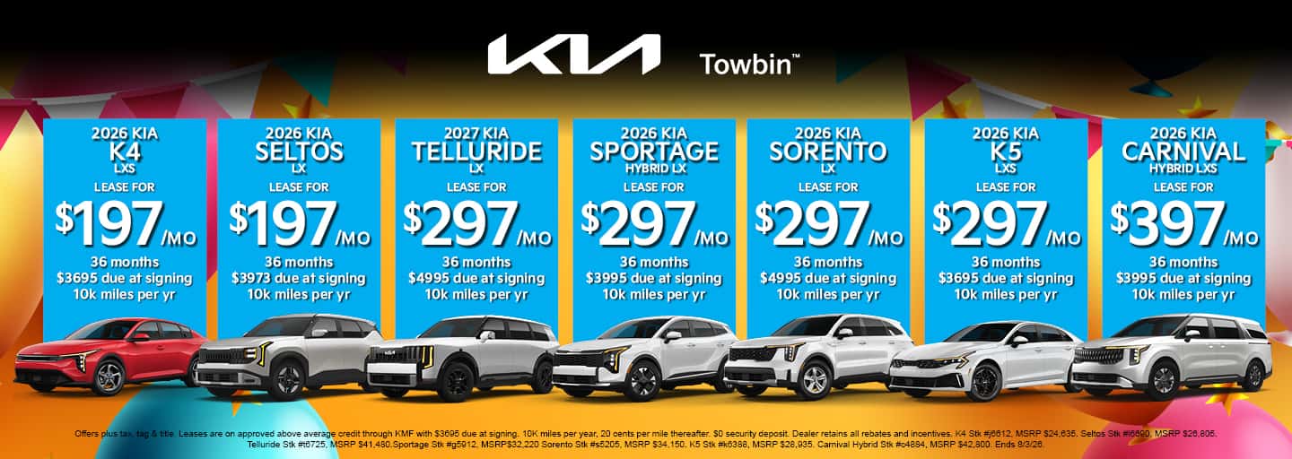 All New Kia Specials
