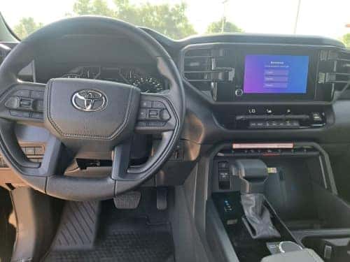 2025 Toyota Tundra view of dash