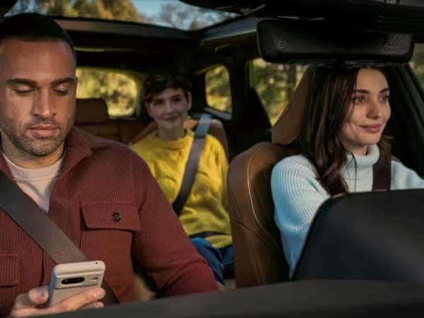 Family riding in a 2025 Toyota Crown Signia