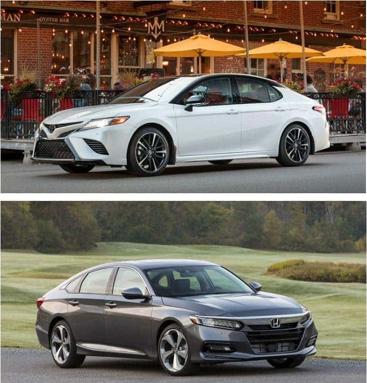 2019 Toyota Camry vs 2019 Honda Accord  Toyota of North Charlotte