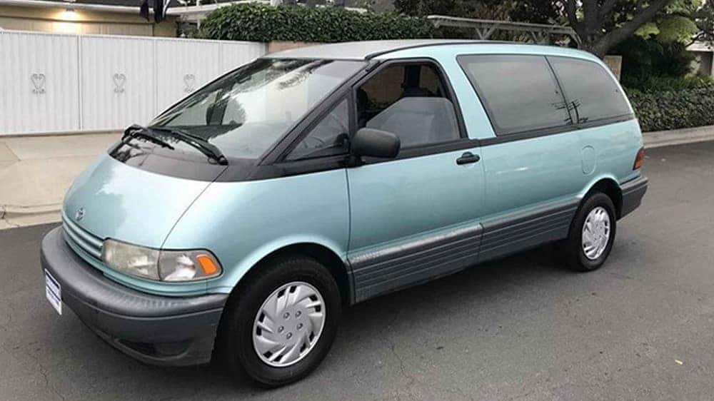 Flashback To The Toyota Previa Toyota Of North Charlotte