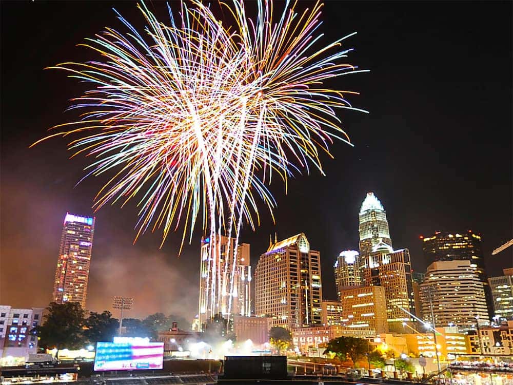 4th of July 2021 events, fireworks and parades in Charlotte