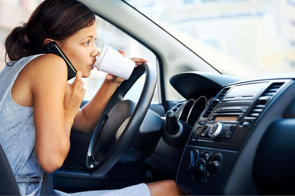 What Are Manual Distractions While Driving