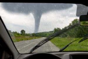 driving in a tornado 